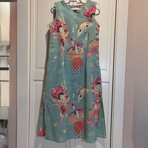Citron Santa Monica (Size L) Japanese Print Dress